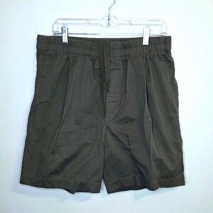Oak & Fort Elastic Waist Drawstring Shorts Size Large